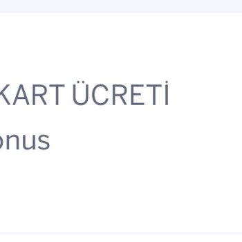Kredi Kartı Yıllık Üyelik Ücreti Kesintisinin İadesini Talep Ediyorum