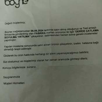 Kısa Sürede Hasar Gören Ayakkabı Ve İlgisiz Mağaza Yaklaşımı