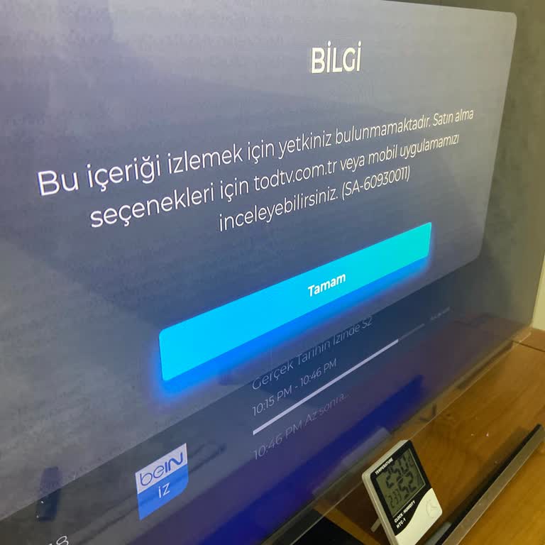 Yandex Kampanyası Sonrası Tod Üyeliğimde İzleme Yetkim Yok