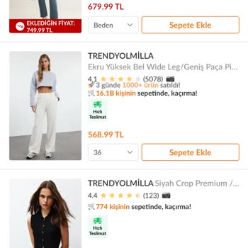 Trendyol'da Sürekli Ve Sebepsiz Fiyat Artışları Mağdur Ediyor