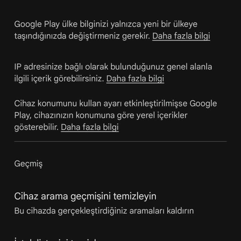 Ülke Değişikliği Sorunu Nedeniyle Uygulama Yükleyememe
