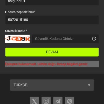 Kazanç Ve Yatırımım Hesabımdan Alındı, Girişim Engellendi