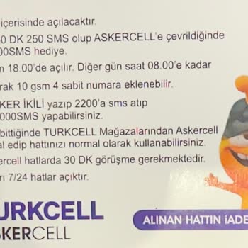 Askercell Hattım Hiç Açılmadı Telefonum Bozuldu Paramı Geri İstiyorum
