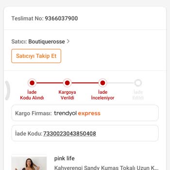 Satıcıdan İade Talebine Tehdit Ve Saygısız Mesajlar Aldım