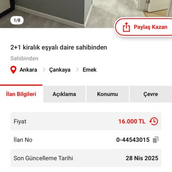 Kiralık Evde Kapora Ve Kira Bedeliyle Mağdur Edildim