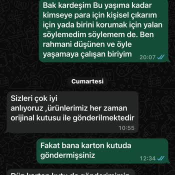 Karton Kutu Bahanesiyle İade Reddedildi, Mağdur Edildim
