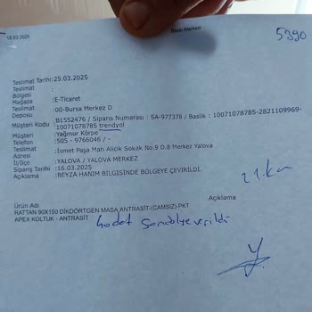 Eksik Teslimat Ve İlgisizlik Nedeniyle Yaşanan Mağduriyet