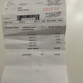 Ebebek Gebze Center Mağazasında İade İşleminde Hatalı Uygulama Ve İlgisiz Personel