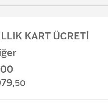 Kredi Kartımdan Kesilen Yıllık Aidatın İadesini İstiyorum