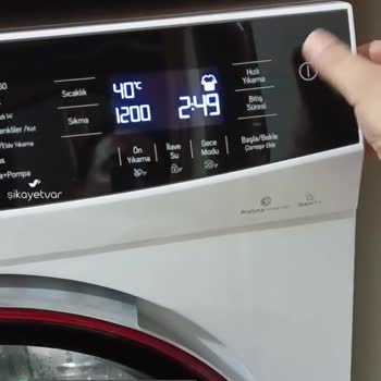 Arçelik Çamaşır Makinesi Kendi Kendine Açılıp Kapanıyor