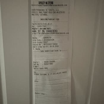 Aldığım Montta Kısa Sürede Deformasyon Ve İlgisiz Yaklaşım