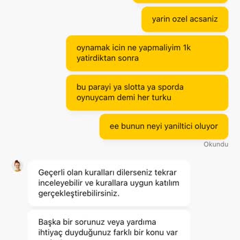 Kazanç Sonrası Bakiyem Silindi Canlı Destek Çözüm Sunmadı
