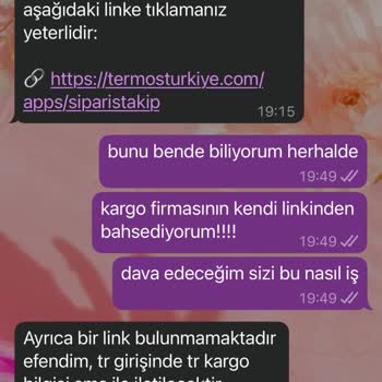 Termos Teslimatı Gecikti, Mağduriyetim Giderilmiyor