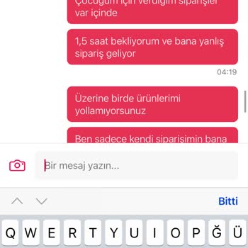 Yanlış Sipariş Ve Tekrarlayan Mağduriyet: Ürün Yerine Sadece Para İadesi