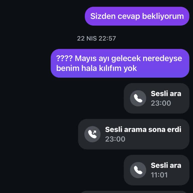 32 Gündür Teslim Edilmeyen Sipariş Ve İletişimsizlik Mağduriyeti