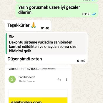 Sahibindencom Linkiyle Yapılan Alışverişte Yaşadığım Mağduriyet
