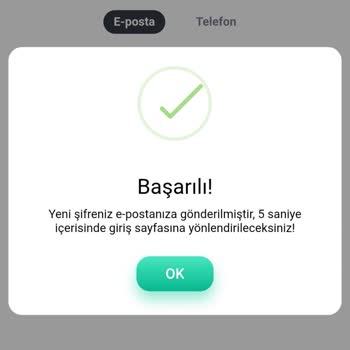 Gbakiyem Şifre Sıfırlama Mesajı Gelmiyor, Uygulamaya Giremiyorum
