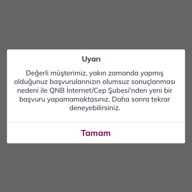 İş Yeri Adresi Hatası Nedeniyle Kredi Başvurusu Yapılamıyor