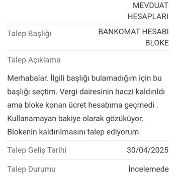 VakıfBank, Bloke Kaldırılmasına Rağmen Paramı İade Etmiyor!