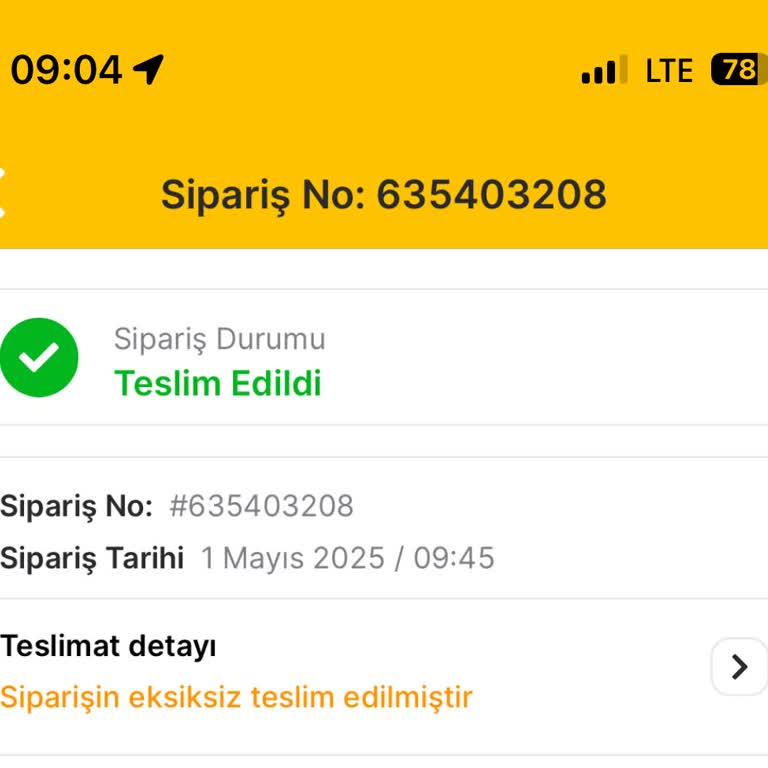 Migros Siparişim Teslim Edilmedi Param İade Edilmedi