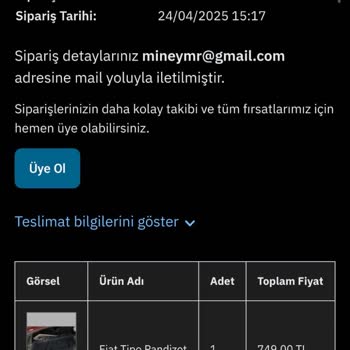 Siparişim Haber Verilmeden İptal Edildi, Mağdur Edildim