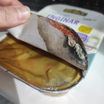 Aldığım Zeytinyağlı Enginar Küflü Çıktı Market Kontrol Etmemiş