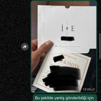 Yanlış Basılan Davetiye, Geç Teslimat Ve Kötü Müşteri Hizmeti