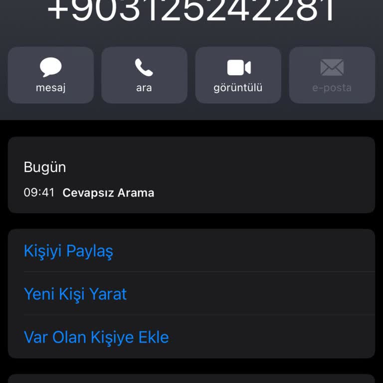 Şüpheli Numara Araması Hakkında Endişe Ve Araştırma Talebi