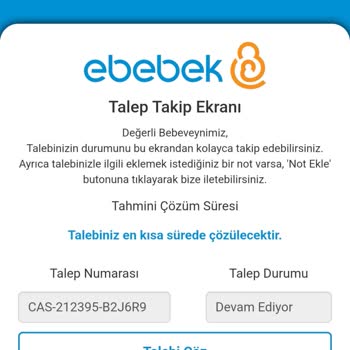 E-bebek Online Siparişimde Kargo Gecikmesi Tekrarlandı