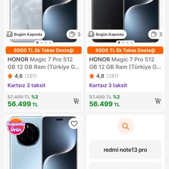 Hepsiburada'dan Alınan Honor Magic 7 Pro'nun Stok Ve Kargo Sorunları Nedeniyle Mağduriyet Yaşadım