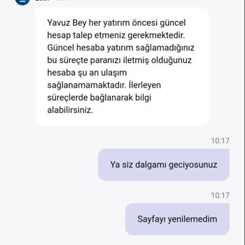 Gece Yapılan Ödemede Mağduriyet Ve Canlı Destek Sorunu