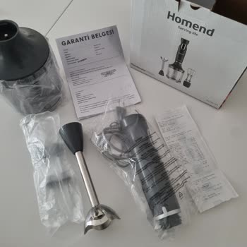 Blender Setinde Eksik Parça Ve İade Sorunu: A101 Ve Homend'den Destek Alamıyorum