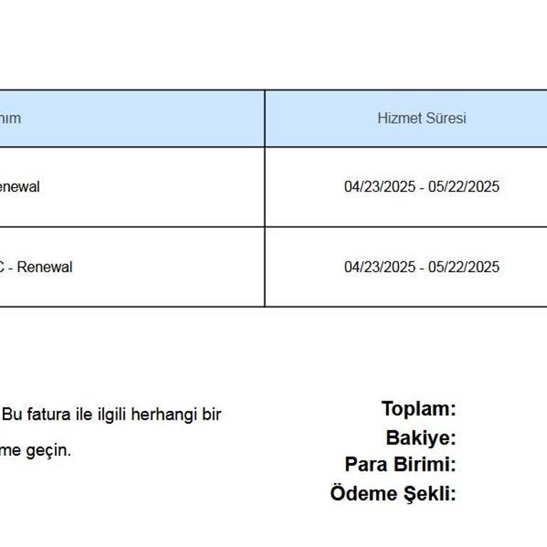 Onayım Olmadan Yenilenen Üyelik Ve İzinsiz Para Çekimi