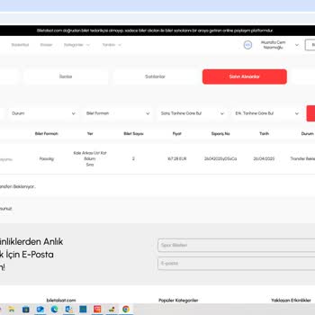 Bilet Transferi Yapılmıyor İletişim Yok Para İadesi De Alamıyorum
