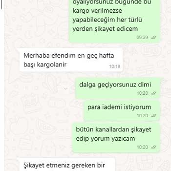 Sipariş Verdim, Ne Magnet Var Ne Para!