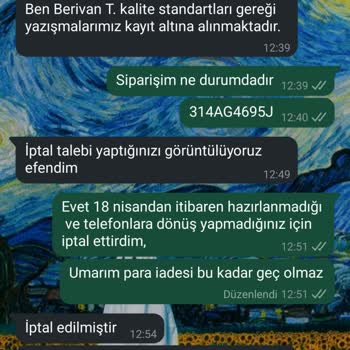 Gökçe Shoes Siparişim Hazırlanmadı Müşteri Hizmetleri Yanıt Vermiyor