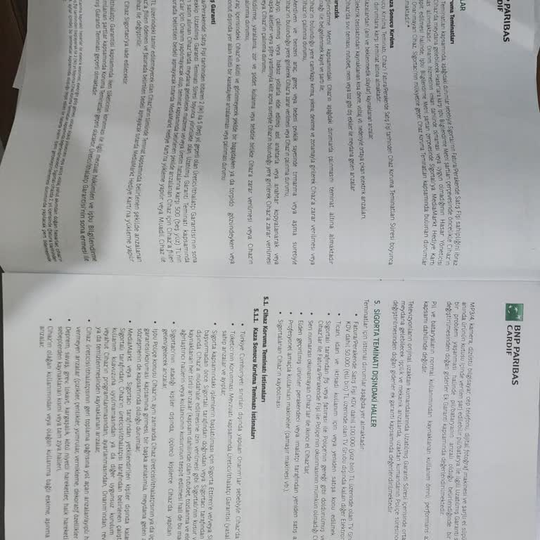 Media Markt Uzatılmış Kasko Batarya Değişimi Hakkım Reddedildi