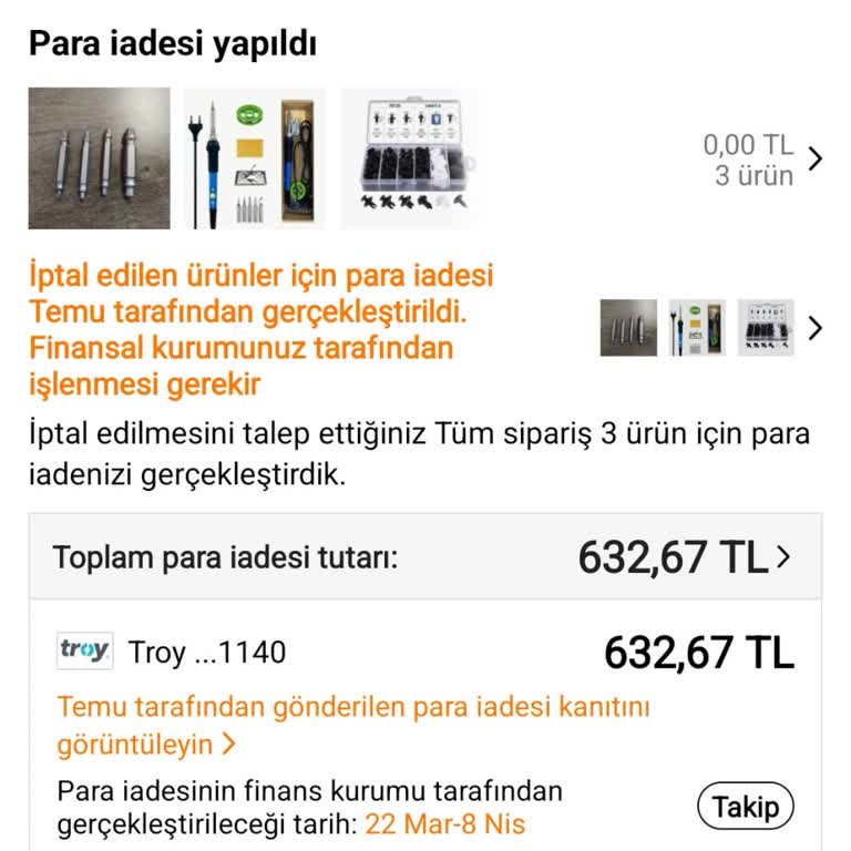 İade Sürecindeki Belirsizlik Ve Ulaşılamayan Müşteri Hizmeti