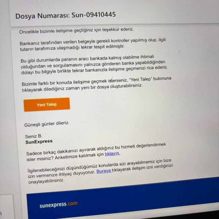 SunExpress Flug beschädigtes Gepäck, 41 € Rückerstattung mit hoher Kommission