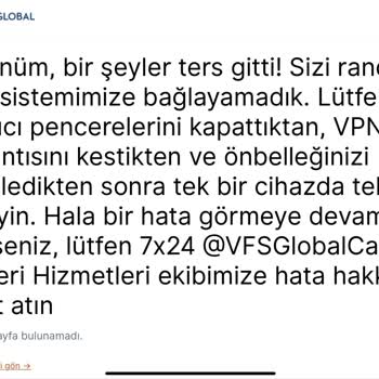 VFS Hollanda Vize Başvurusunda Randevu Ve Destek Sorunları Yaşıyorum