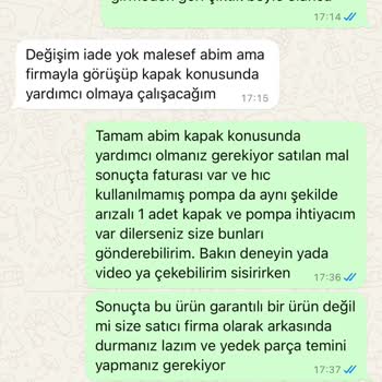 Satın Aldığım Botta Hasar Ve Yetersiz Müşteri Desteği