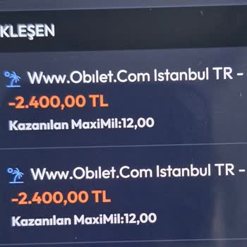 Çift Çekim Yapılan Bilet Ödemesi Ve Müşteri Hizmetlerine Ulaşılamıyor