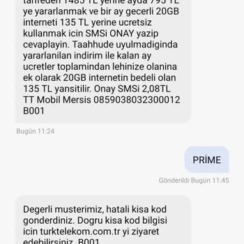 Taahhütlü Pakette Fiyat Artışı Ve Müşteri Hizmetlerine Ulaşamama Sorunu