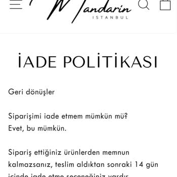Aldığım Ürünler Farklı Ve Kalitesiz Çıktı, Firma İade Sürecinde Zorluk Çıkarıyor