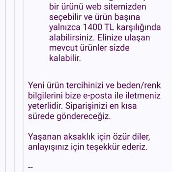 Aldığım Ürünler Farklı Ve Kalitesiz Çıktı, Firma İade Sürecinde Zorluk Çıkarıyor