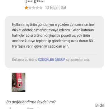 Kusurlu Ürün Sonrası İade Sürecinde Mağduriyet Ve Yeni Ürün Talebi