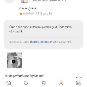 Kusurlu Ürün Sonrası İade Sürecinde Mağduriyet Ve Yeni Ürün Talebi