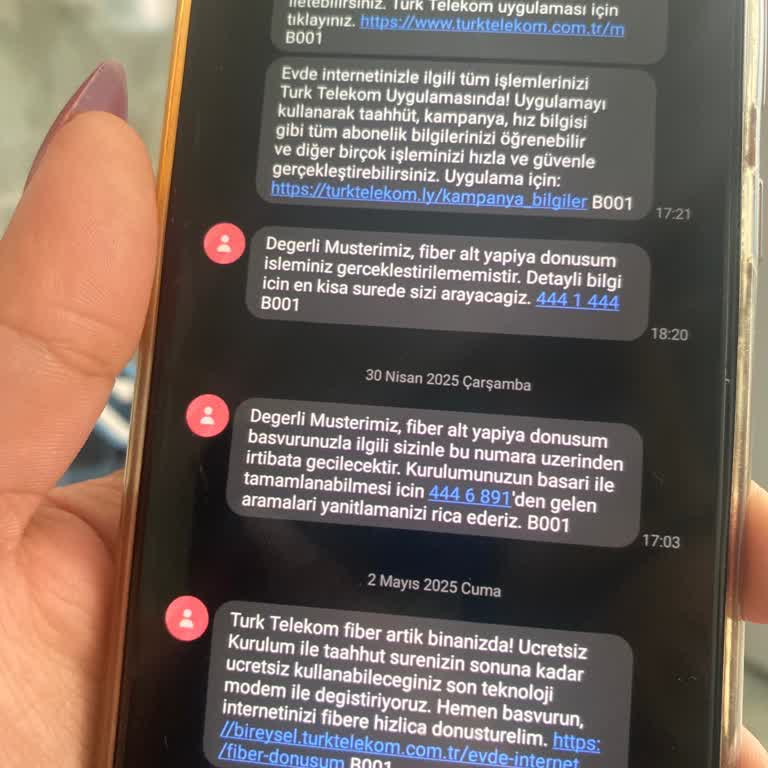 Fiber İnternet Başvurusunda İletişimsizlik Ve Haksız Fatura