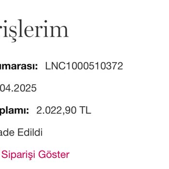 Stok Hatası Gerekçesiyle Kampanyalı Rimel Siparişim İptal Edildi, Param 15 Gün Kullanıldı