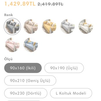Aldığım Koltuk Örtüsü Beklediğim Gibi Çıkmadı İletişim Kuramıyorum